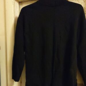 Black Merino Wool Sweater